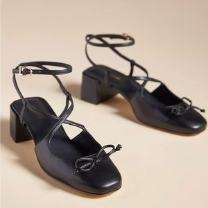 Larroudé Mary Block Heels - Like new, only worn once